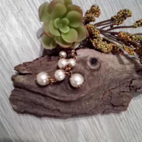 Dangling Drop Gumball Bead Earrings Vintage 80s - Picture 3 of 8